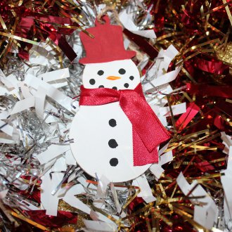 Как да си направим играчка за снежен човек