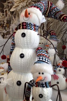 Как да направите снежен човек от суитчъри