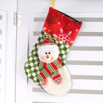 Как да направите снежен човек на чорап