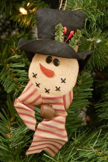 Плат за снежен човек