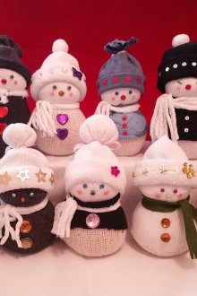 Плетен снежен човек