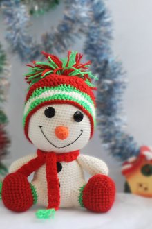 Плетен снежен човек