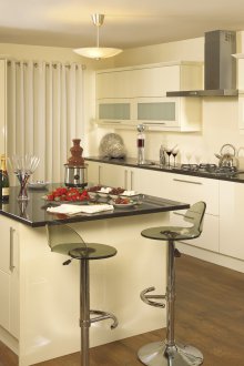 Ванилна кухня в Art Nouveau