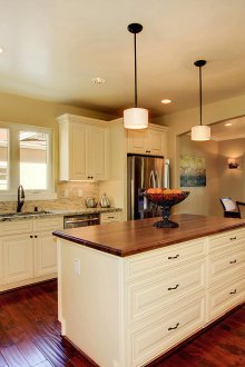 Ванилна кухня кухненска светлина