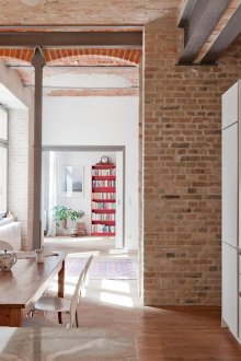 Тухлена арка в кухнята