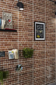 Тухлена блок кухня