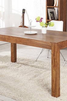 Solid acacia table