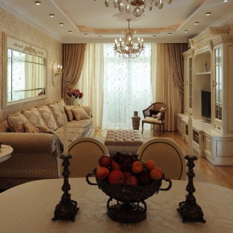 Classic one-room Khrushchev design