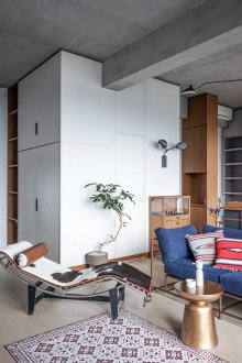 Design of one-room Khrushchev