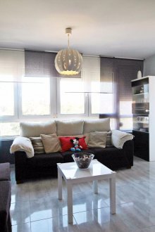 Living room design in one-room Khrushchev
