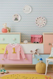 Kindertapete geometrisch