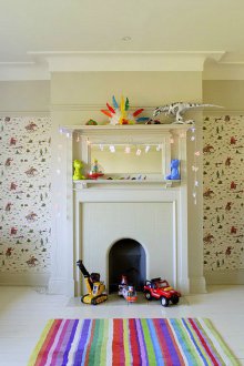 Kindertapete für einen Jungen