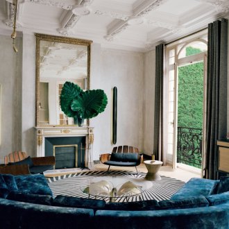 Ideas for the interior of a studio apartment