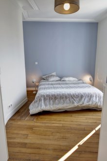 Cabinets in a studio apartment