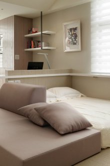 Japanese-style studio apartment