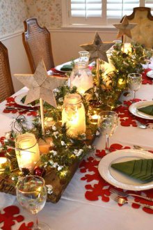 Новогодишна украса за 2019 година в стил кънтри