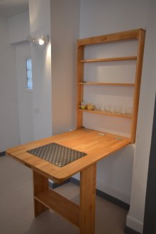 Борова сгъваема маса