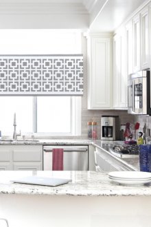 Кухня 6 кв.м в модерен стил