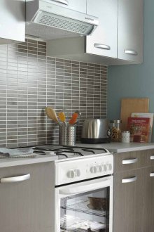 Кухня 6 кв.м сива