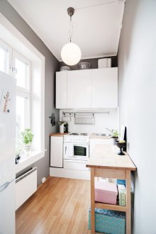 Кухня 6 кв.м тесен