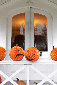 Хелоуин хартиена тиква