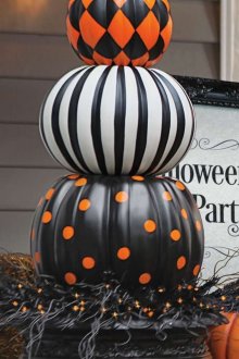 Хелоуин тиква отпечатъци