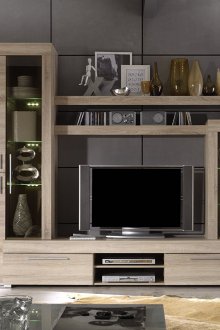 TV стойка дъб сонома