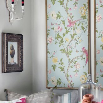 Панели от останките на тапети