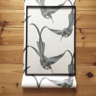 Панел от останките на тапет