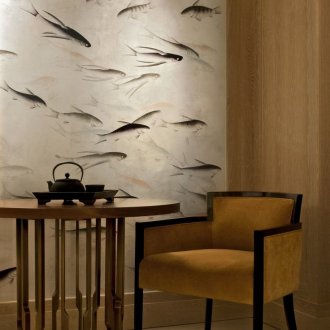 Останки от тапет в японски стил