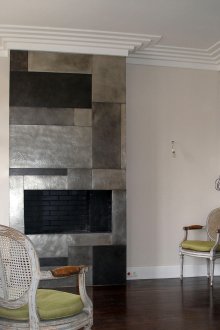 Камина декоративна боя