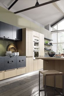 Ламинирана кухня в частна къща