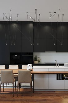 Модулна кухня в частна къща