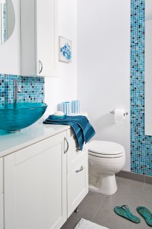 Бяла баня с мозайка