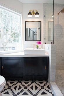 Черно-бяла баня в къщата