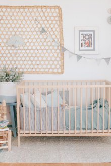 Детска стая за момичета в еко стил