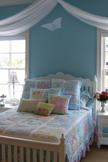Детска стая за момичето синьо