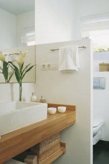 Cermin bilik mandi persegi