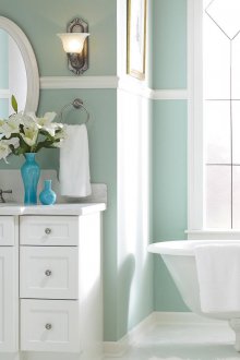 Cermin bilik mandi oval