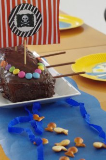 Pirate-themed children's birthday party