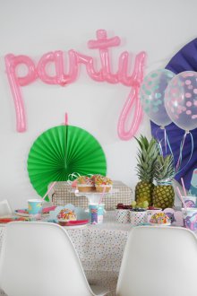 Teenager's Birthday Party Decoration