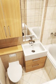 Комбинирана баня с вана