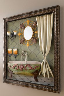 Обемна картина с коване