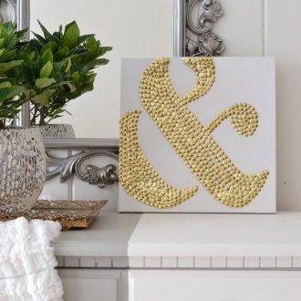 Обемна златна картина