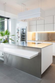 Дизайн на кухня в стил минимализъм 2019