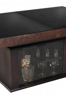 바가 있는 컨버터블 식탁