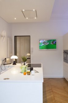 Плинтус на тавана на кухнята