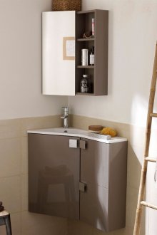 Kabinet bilik mandi penjuru