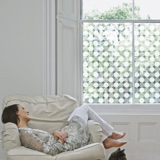 Витраж филм бял