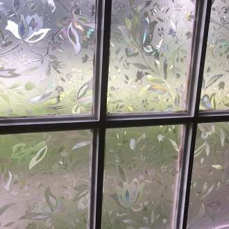 Витражно фолио с цветя